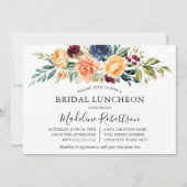 水彩混成フローラ緑化ブライダル昼食会 招待状 (正面)