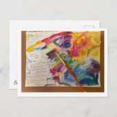 水彩混色はがき ポストカード (正面/裏面)
