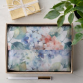 水彩混色紫陽花 薄葉紙 (ギフト)