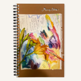 水彩混色Sketchbook ノートブック