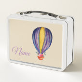 水彩温風船 メタルランチボックス (裏面)