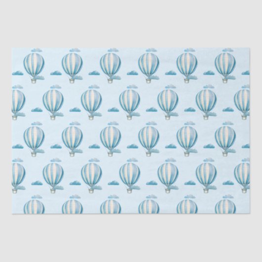 水彩温風船 薄葉紙 (正面)