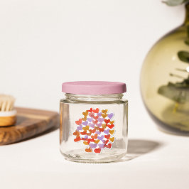 水彩溶融ハート – レトロパレット シール