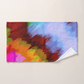 水彩滝、自然2 バスタオルセット (ハンドタオル)