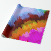 水彩滝、自然2 ラッピングペーパー (アンロールド)