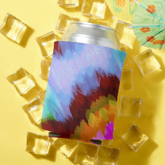 水彩滝、自然2 缶クーラー (インサイチュ 夏)