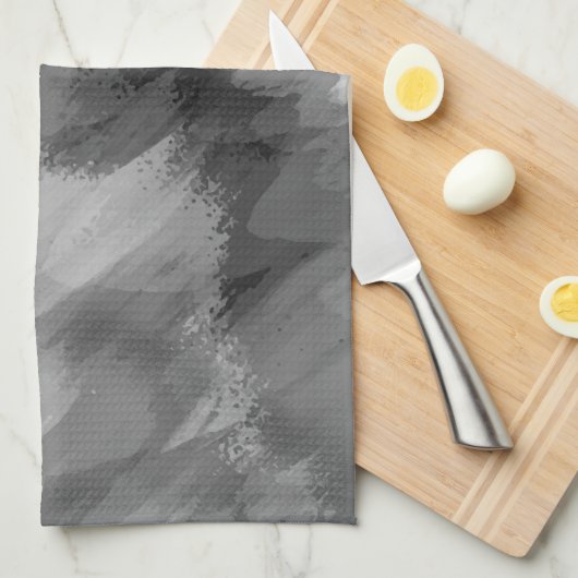 水彩滝、自然3 キッチンタオル (四つ折り)