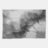 水彩滝、自然3 キッチンタオル (横)