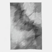 水彩滝、自然3 キッチンタオル (縦)