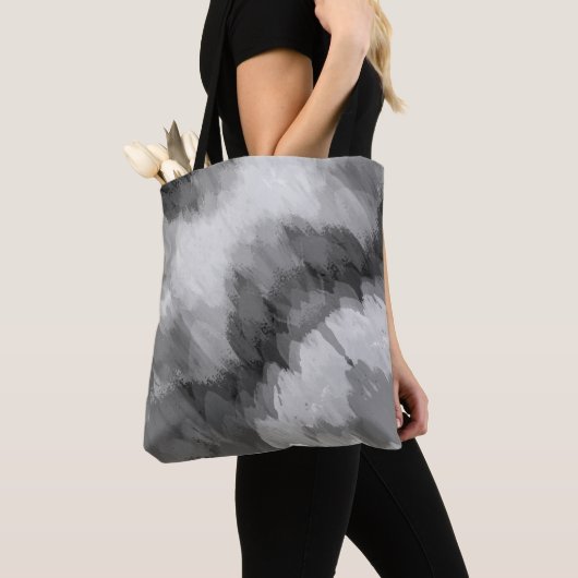 水彩滝、自然3 トートバッグ (クローズアップ)