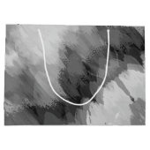 水彩滝、自然3 ラージペーパーバッグ (裏面)