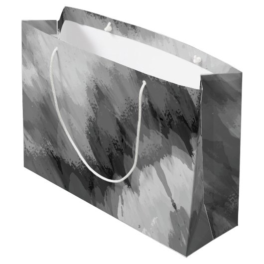 水彩滝、自然3 ラージペーパーバッグ (裏面アングル)