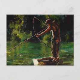 水彩漁師 ポストカード