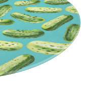 水彩漬けターコイズ カッティングボード (角)