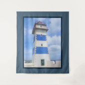 水彩灯台 タペストリー (正面)