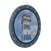 水彩灯台 ダーツボード (正面左)