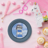 水彩灯台 ペーパープレート (パーティー)