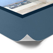 水彩灯台 ポスター (角)