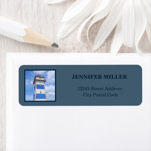 水彩灯台 ラベル (インサイチュ)