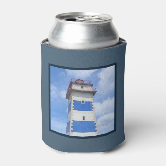 水彩灯台 缶クーラー (缶正面)