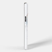 水彩灰色素晴らしフクロウ名前をカスタムする Case-Mate iPhoneケース (裏面 / 右)