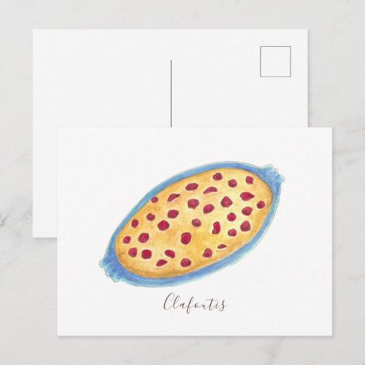 水彩炎 ポストカード (正面/裏面)