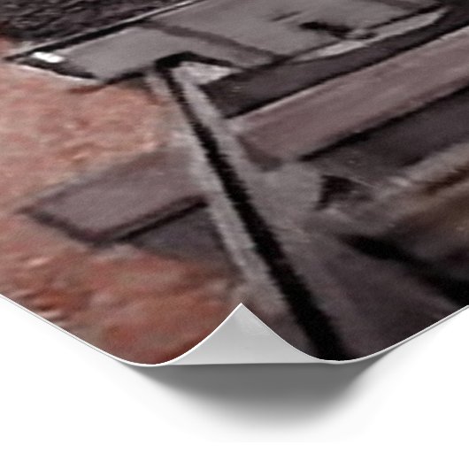 水彩炭鉱夫 ポスター (角)