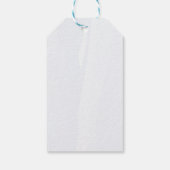 水彩熊ファースト誕生日ギフトラベル ギフトタグ (裏面)