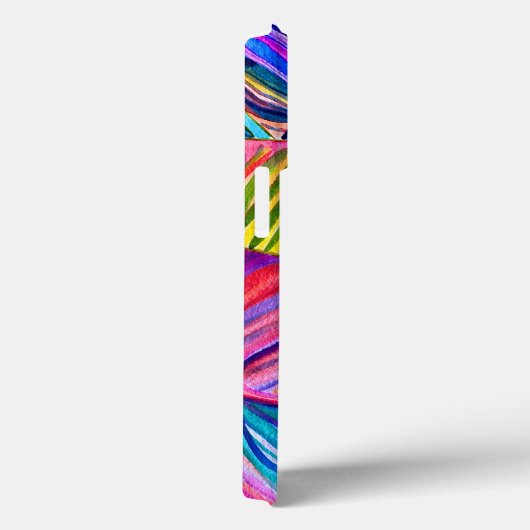 水彩熱帯カンナ葉 Case-Mate iPhoneケース (裏面 / 右)