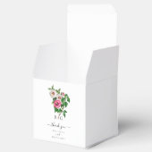 水彩熱帯ハイビスカス結婚夏期 フェイバーボックス (オープン)