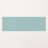 水彩熱帯ハワイアンビーチ ヨガマット (裏面(横))