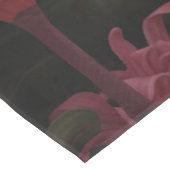 水彩熱帯ピンクフラミンゴロマンス テーブルクロス (アングル)