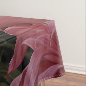 水彩熱帯ピンクフラミンゴロマンス テーブルクロス (インサイチュ)