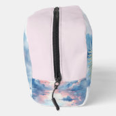 水彩熱帯ファーンアクセサリーポーチ ドップキット (右)