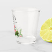 水彩熱帯フローラバチェロレッテ ショットグラス (右)