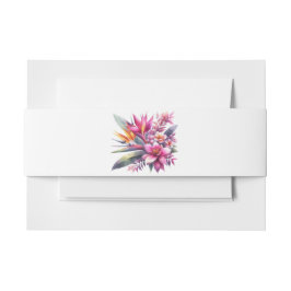 水彩熱帯ブリス結婚ズの – 招待状ベリーバンド