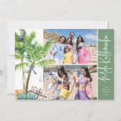 水彩熱帯メレカリキマカ2写真 シーズンカード (正面)