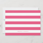 水彩熱帯ルアウ（ハワイ式宴会）|写真誕生日パーティー 招待状 (裏面)