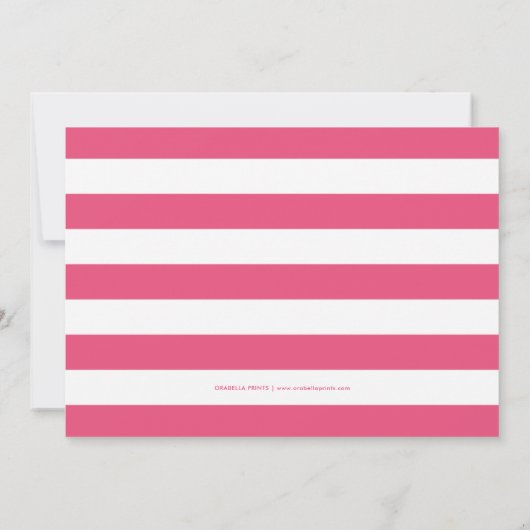 水彩熱帯ルアウ（ハワイ式宴会）|写真誕生日パーティー 招待状 (裏面)