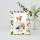 水彩熱帯卒業サンキューカード (スタンド正面)