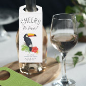 水彩熱帯応援からラブグリーンID577 ボトルネックタグ