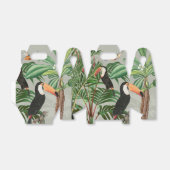 水彩熱帯林・とうかん鳥 フェイバーボックス (折り畳みなし)