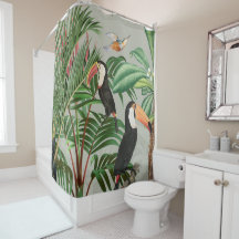 水彩熱帯林&バカラフルリズ