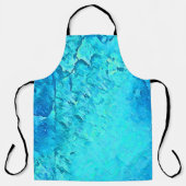 水彩熱帯海テーマ エプロン (正面)