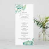 水彩熱帯緑結婚園の旅程 (スタンド正面)