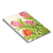 水彩熱帯花 ノートブック (右側)