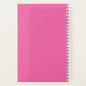 水彩熱帯花 プランナー手帳 (裏面)