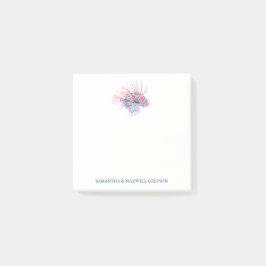 水彩熱帯魚のビーチイ ポストイット