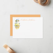 水彩熱帯魚の文房具ノートカード ノートカード (正面/裏面インサイチュ)