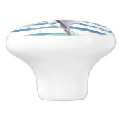 水彩熱帯魚バケーションビーチハウス セラミックノブ (側面)